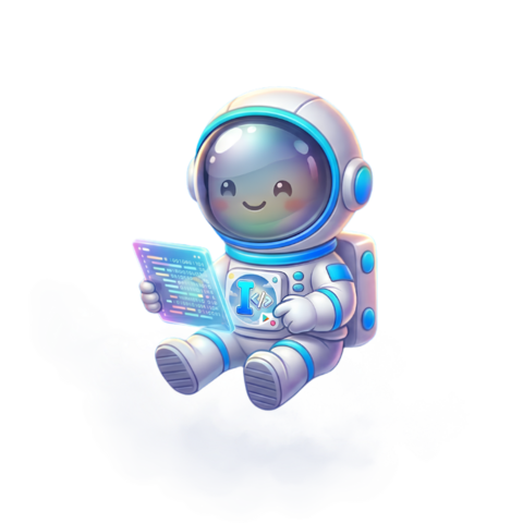 Maskot astronot Ibnustadev